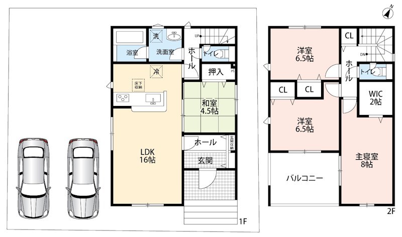 東近江市小脇町　第4期 間取図・土地図