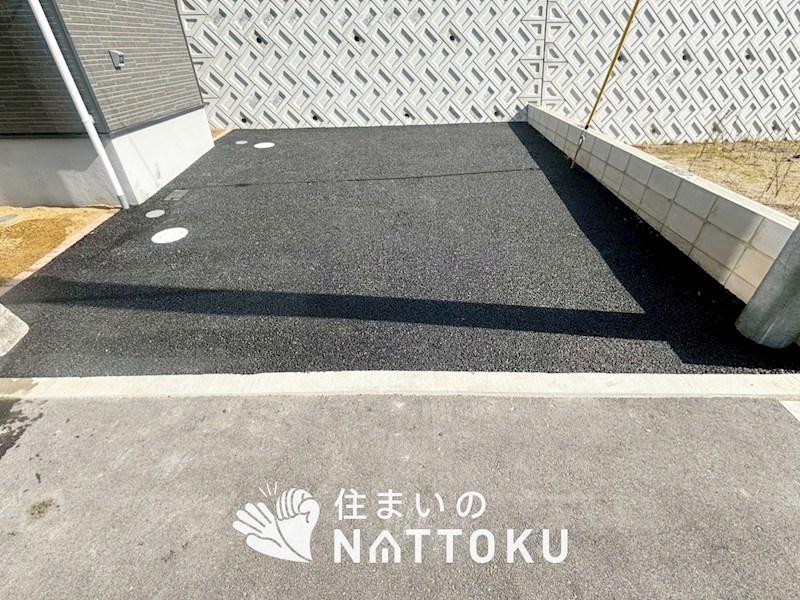 岸和田市門前町　第2期　9号地  現地写真（駐車場）