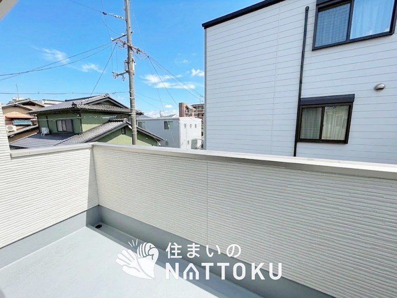 草津市草津　第1期 現地写真（バルコニー）