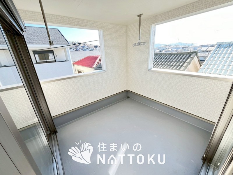 寝屋川市国松町　第11期　2号地 現地写真（バルコニー）