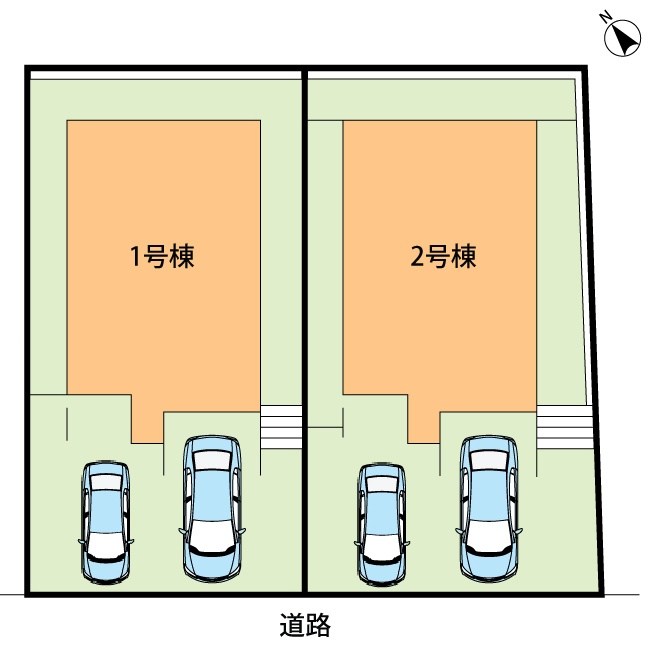 大阪狭山市大野台　第7期　1号地 区画図