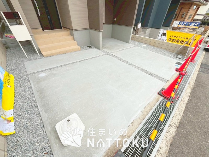 大阪狭山市大野台　第7期　1号地 現地写真（駐車場）