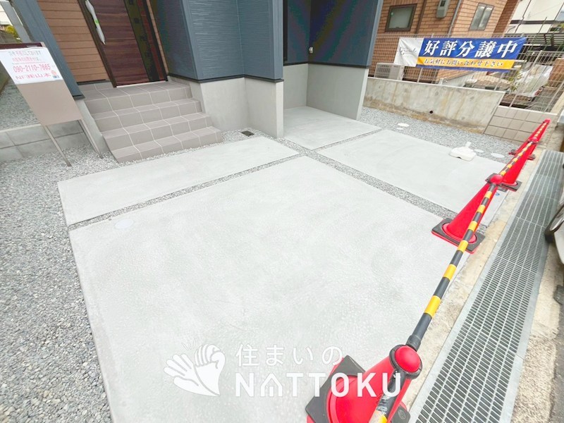 大阪狭山市大野台　第7期　2号地 現地写真（駐車場）