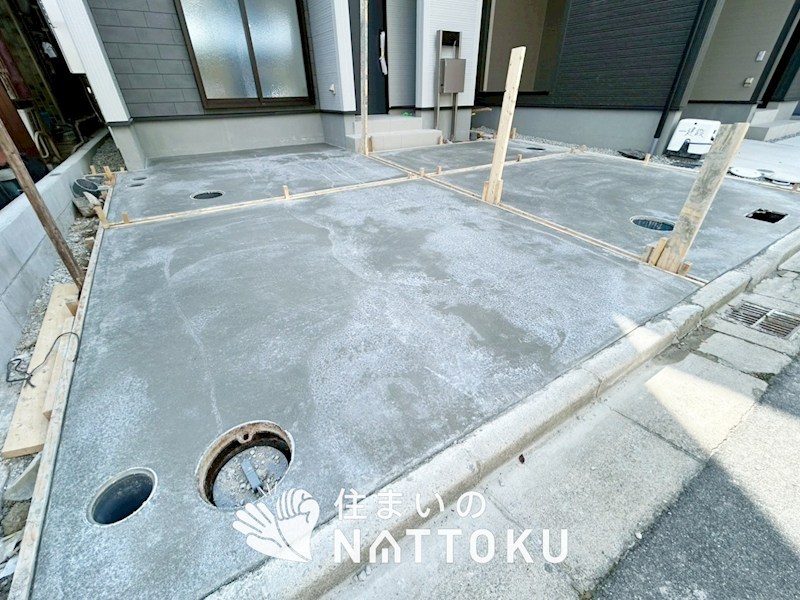 松原市小川　第3期  現地写真（駐車場）
