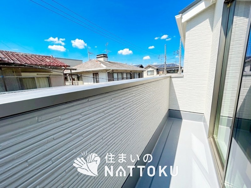 堺市東区北野田　第2期 現地写真（バルコニー）