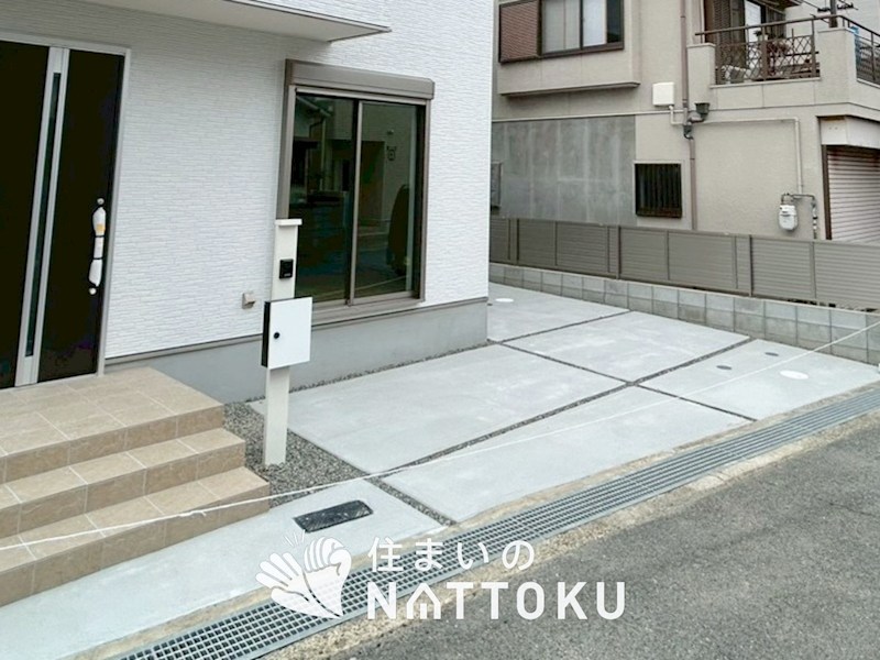 高槻市川西町　第1期　 現地写真（駐車場）