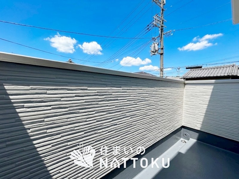 八尾市沼　第1期 現地写真（バルコニー）