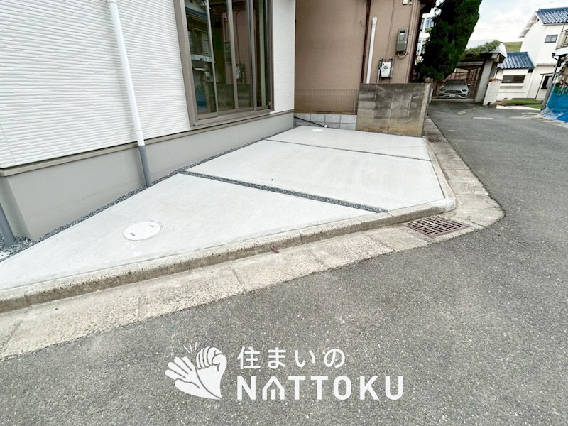 八尾市沼　第1期 現地写真（駐車場）