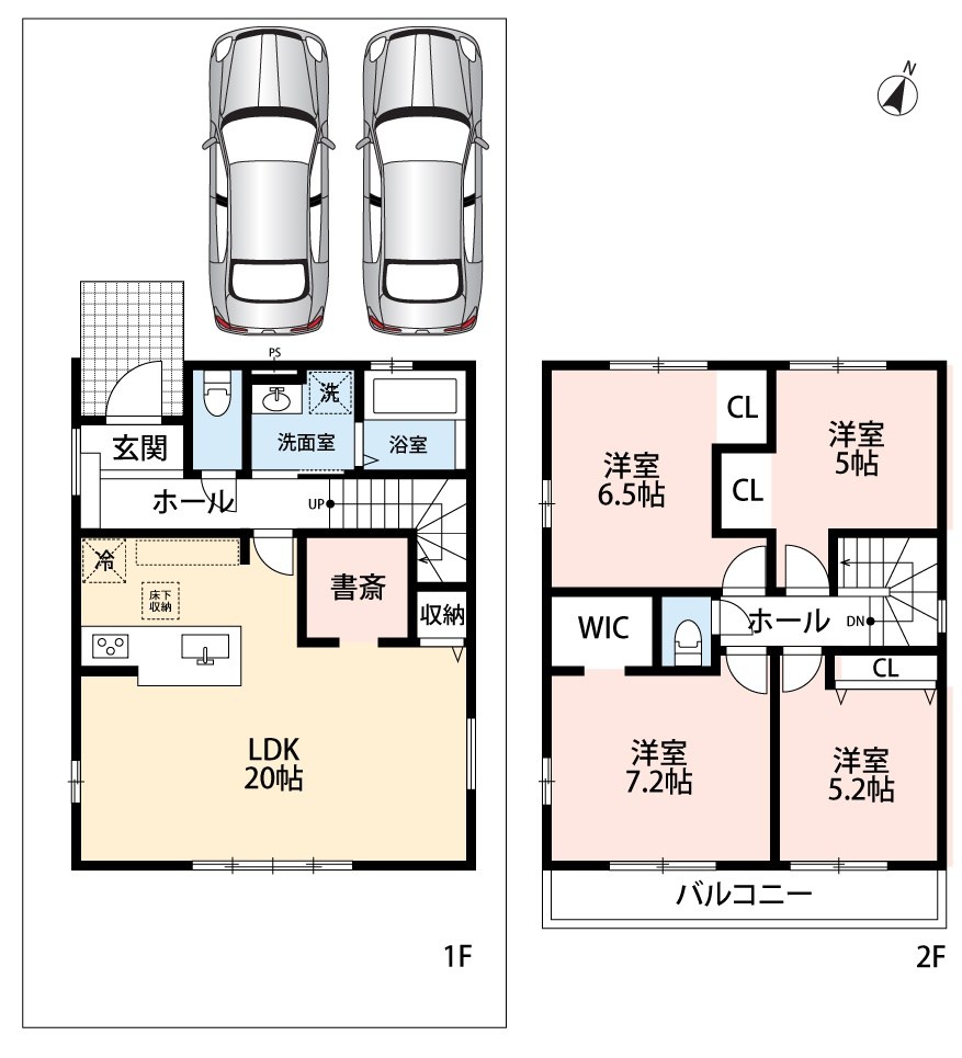 京都市伏見区桃山南大島町　第1期 間取図・土地図