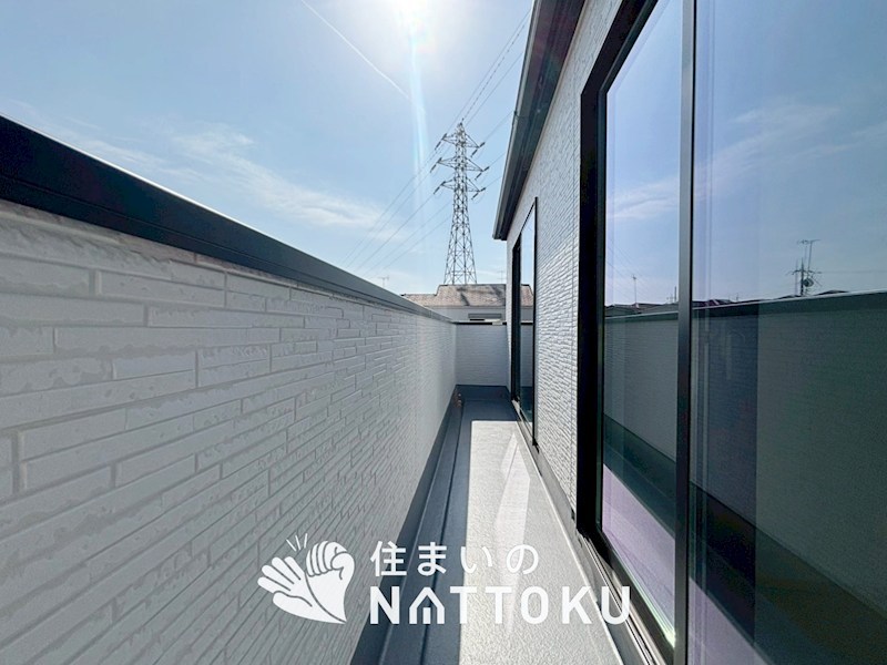 京都市伏見区桃山南大島町　第1期 現地写真（バルコニー）