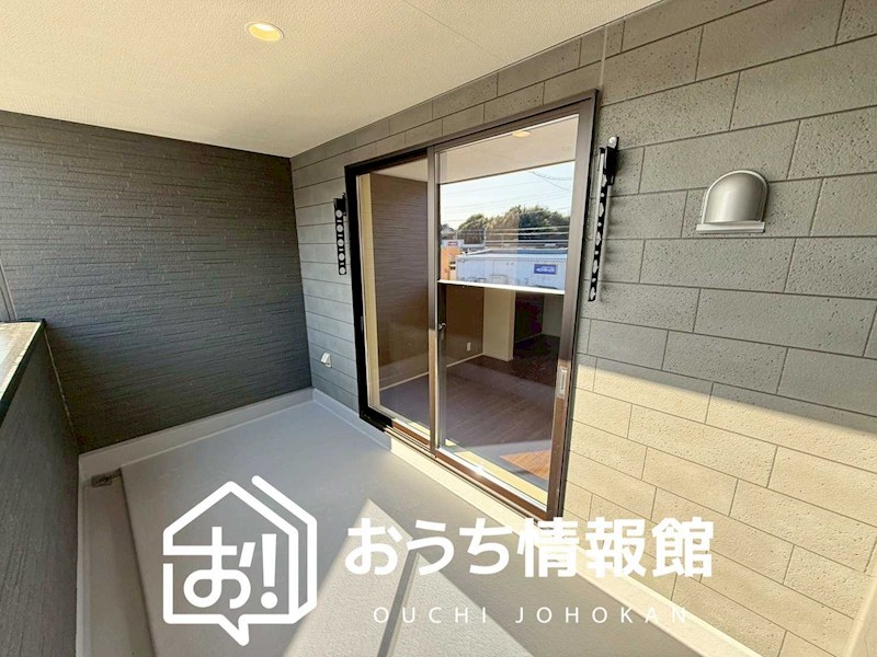 瑞浪市益見町　1号地 現地写真（バルコニー）