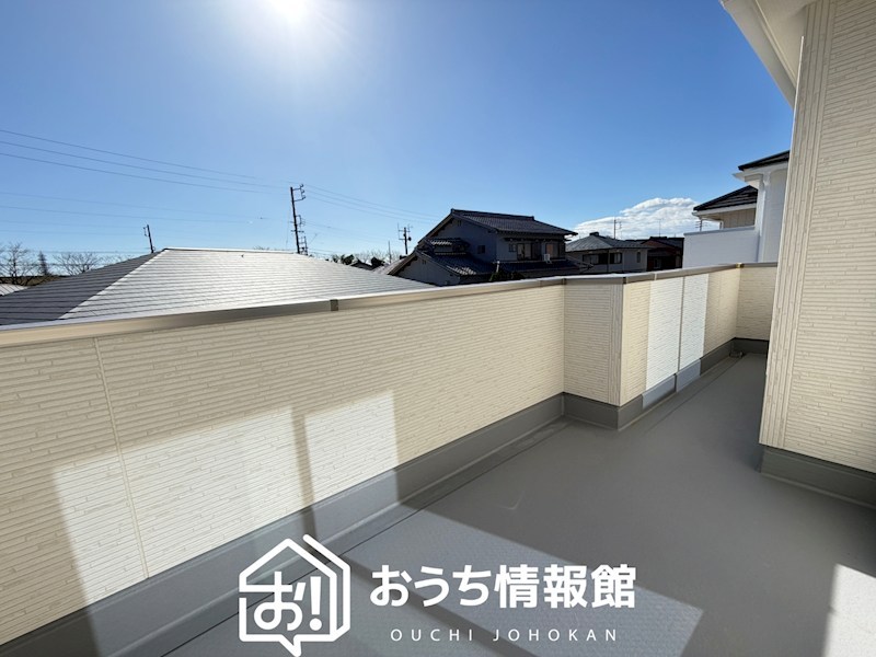 岐阜市島田　2号地 現地写真（バルコニー）