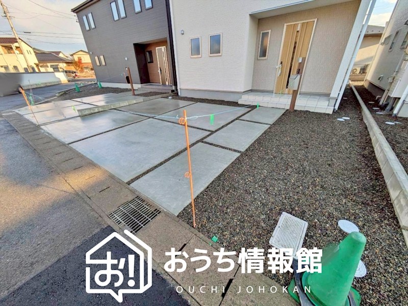 岐阜市島田　2号地 現地写真（駐車場）