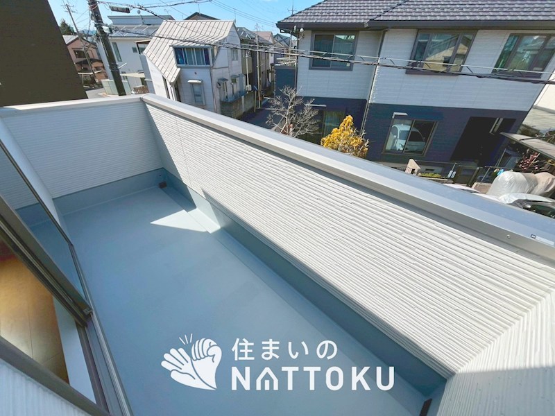 草津市東矢倉　第1期 現地写真（バルコニー）