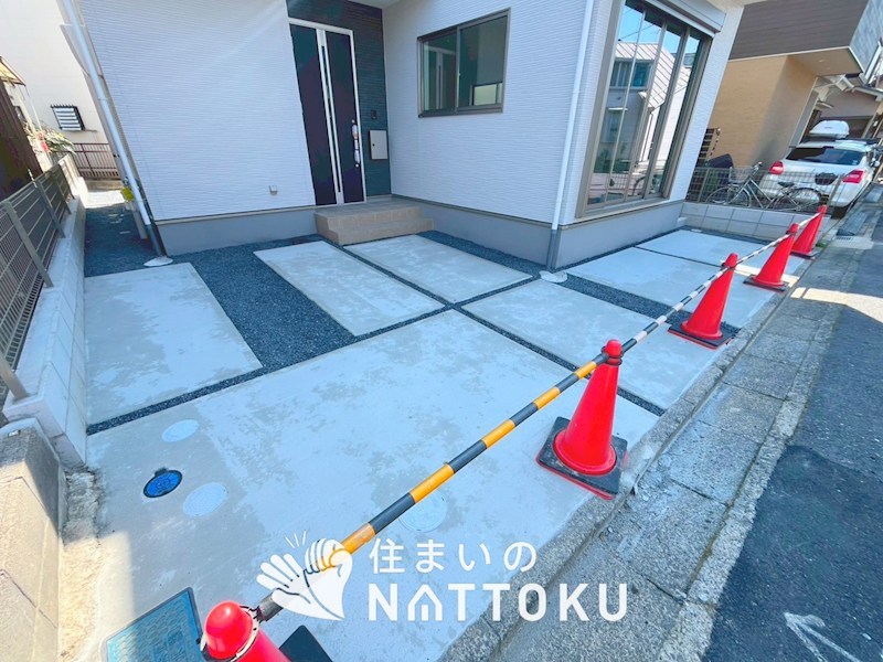 草津市東矢倉　第1期 現地写真（駐車場）