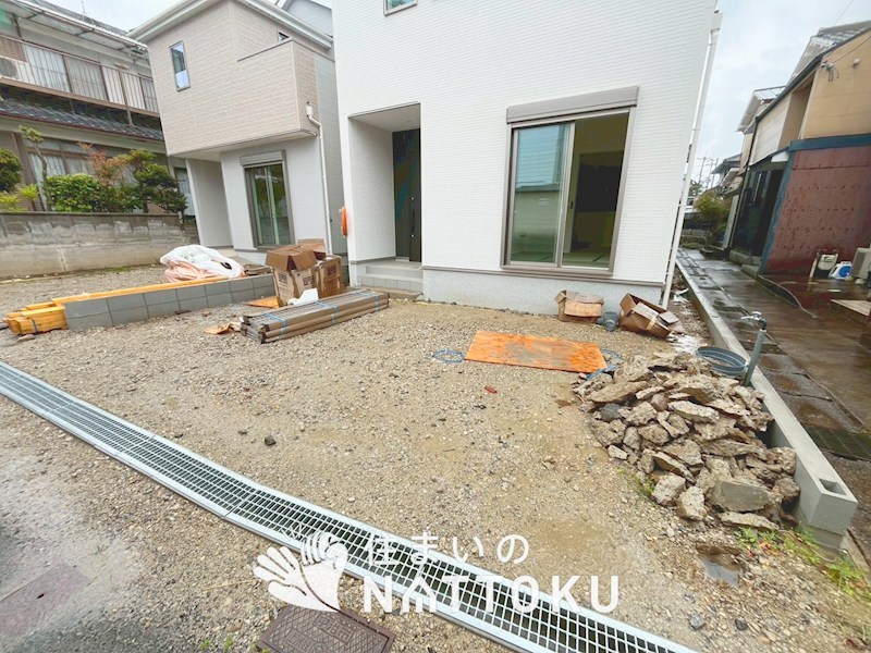 宇治市伊勢田町毛語　第1期　2号地 現地写真（駐車場）