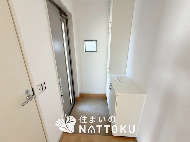 城陽市枇杷庄島ノ宮　第2期　1号地 現地写真（玄関）