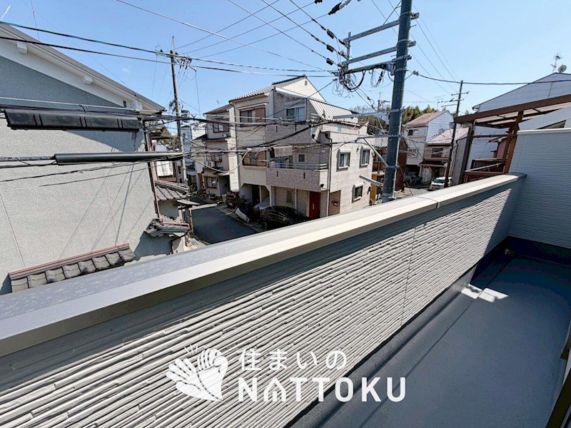 城陽市枇杷庄島ノ宮　第2期　1号地 現地写真（バルコニー）