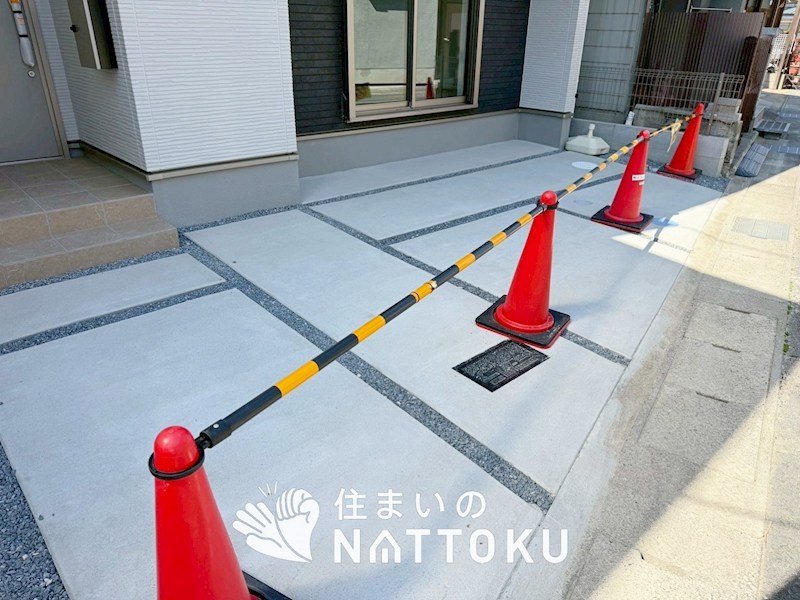 城陽市枇杷庄島ノ宮　第2期　1号地 現地写真（駐車場）