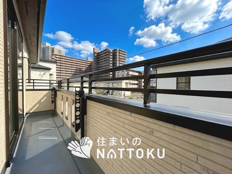 栗東市綣　1号地 現地写真（バルコニー）