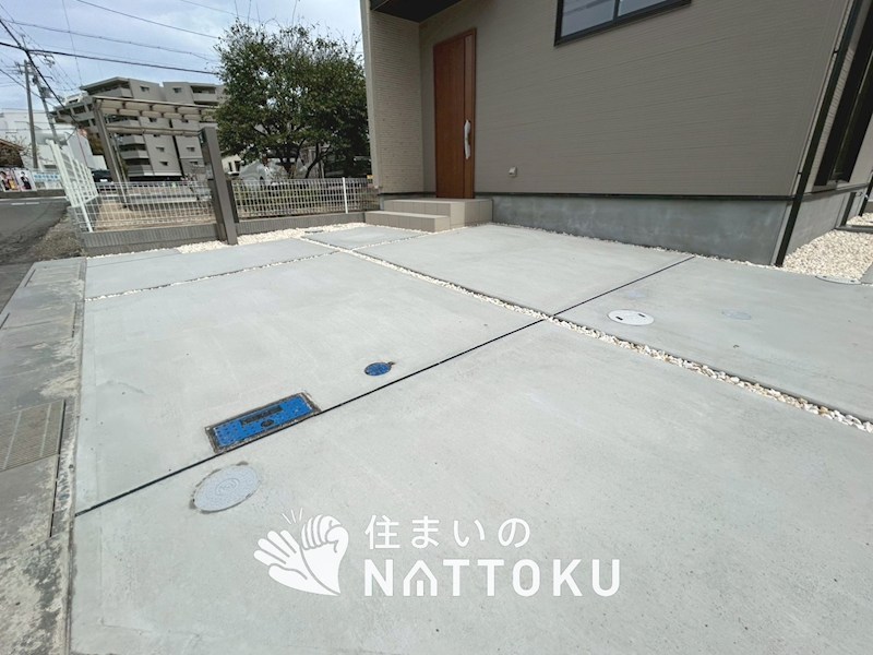 栗東市綣　1号地 現地写真（駐車場）