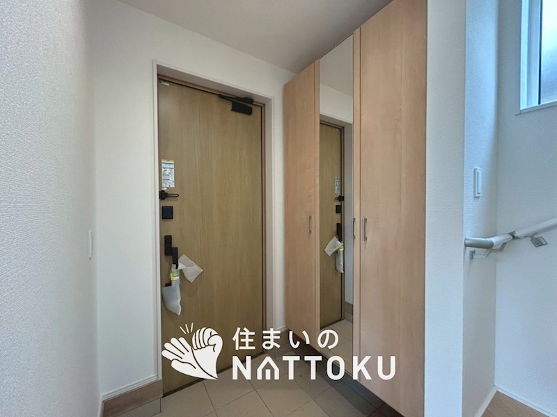 栗東市綣　2号地 現地写真（玄関）