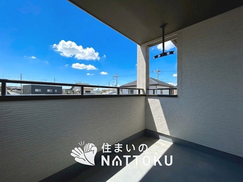 栗東市綣　2号地 現地写真（バルコニー）