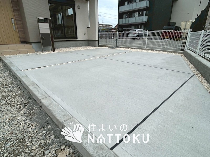 栗東市綣　2号地 現地写真（駐車場）