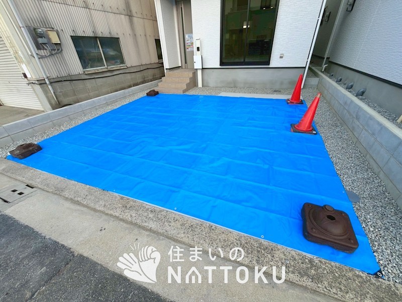 堺市北区南花田町　第1期　1号地  現地写真（駐車場）