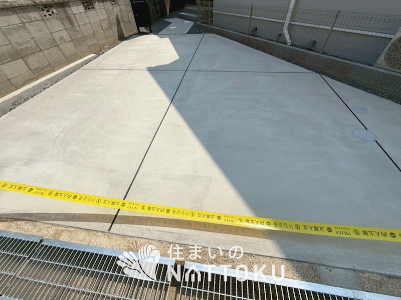 野洲市近江富士　第1期　1号地 現地写真（駐車場）