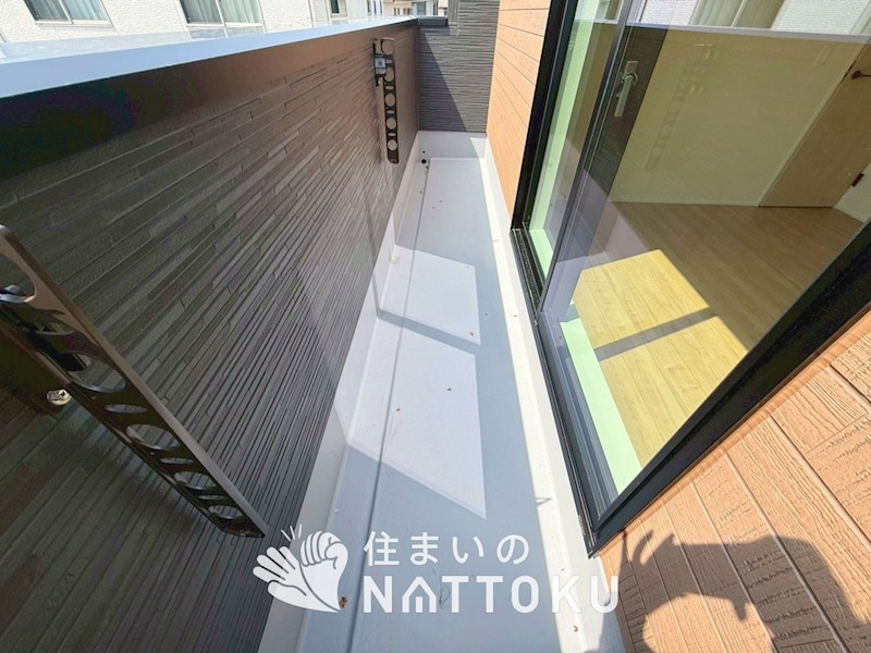 野洲市近江富士　第1期　2号地 現地写真（バルコニー）