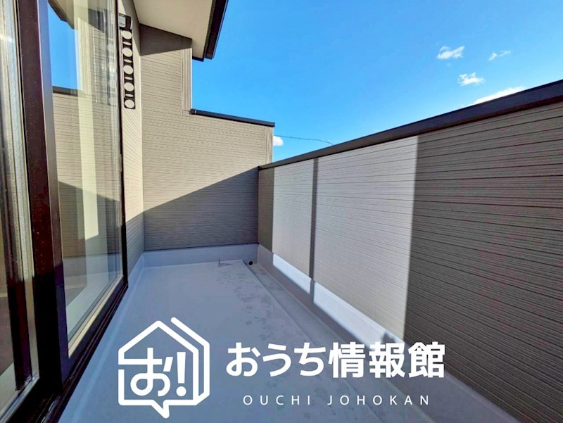 江南市安良町郷中　2号地  現地写真（バルコニー）