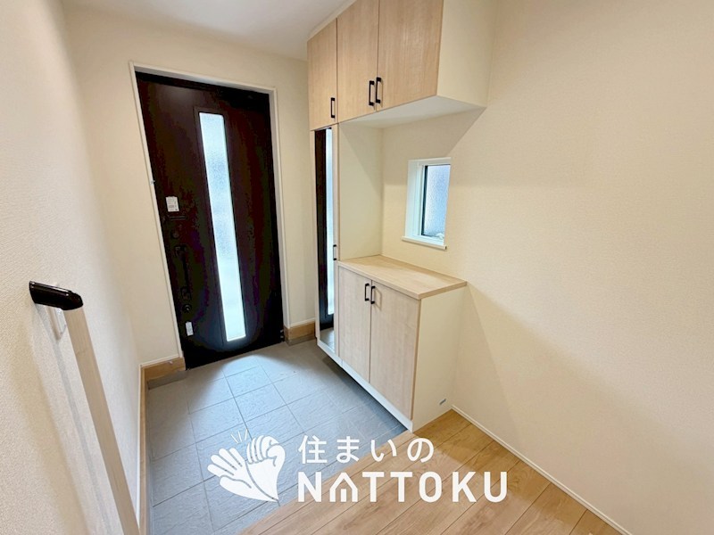 草津市南笠東　第1期 現地写真（玄関）