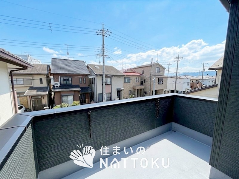 草津市南笠東　第1期 現地写真（バルコニー）