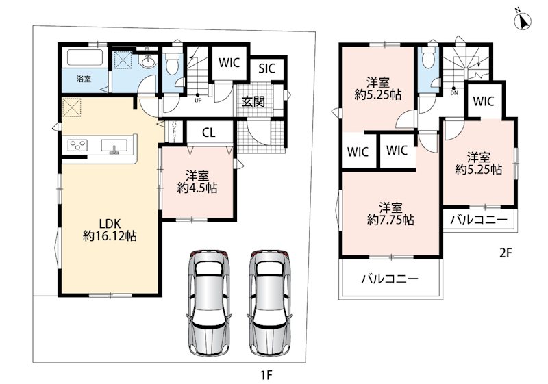 高砂市高砂町東宮町　2号地   間取図・土地図