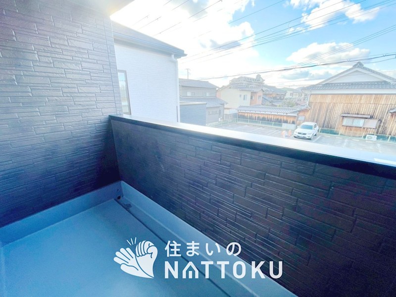 姫路市飾磨区構　第1期　1号地 現地写真（バルコニー）