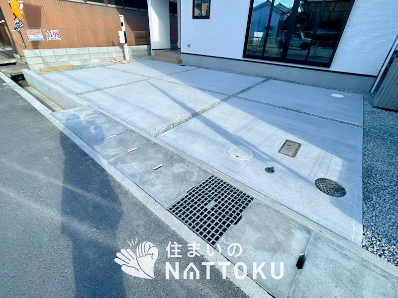 姫路市飾磨区構　第1期　1号地 現地写真（駐車場）
