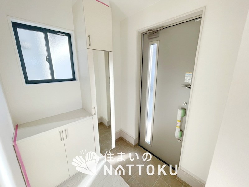 姫路市飾磨区構　第1期　2号地 現地写真（玄関）