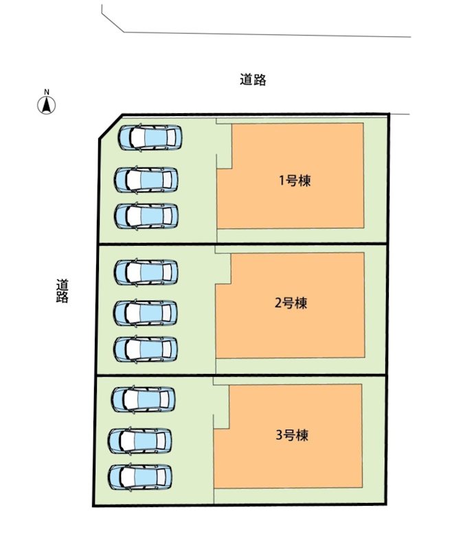洲本市宇原　1号地  区画図