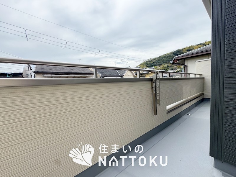 乙訓郡大山崎町大山崎鏡田 現地写真（バルコニー）