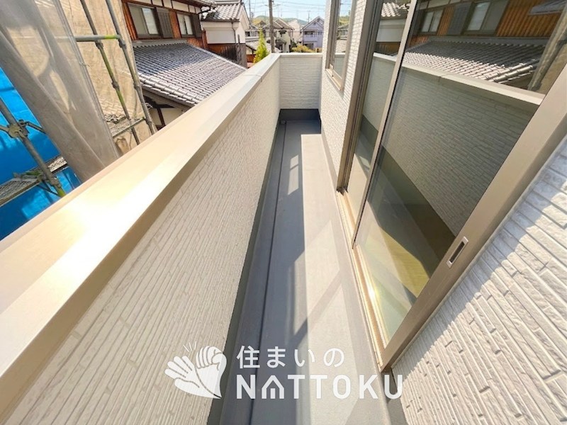 京田辺市草内穴口　第1期 現地写真（バルコニー）