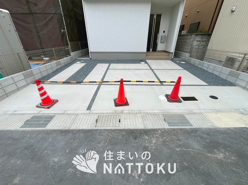 京田辺市草内穴口　第1期 現地写真（駐車場）
