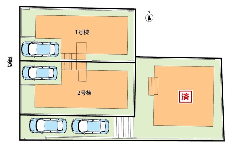 明石市太寺天王町　第1期　1号地 区画図
