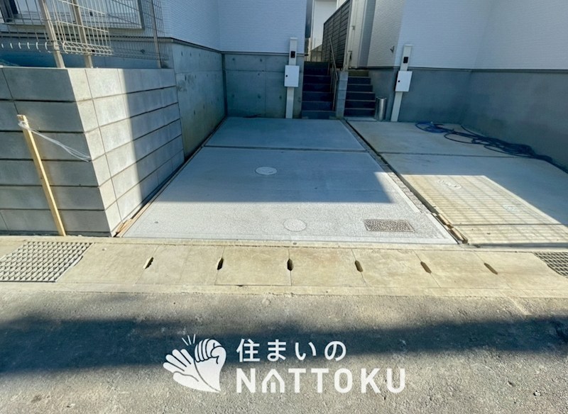 明石市太寺天王町　第1期　1号地 現地写真（駐車場）