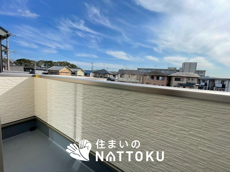 三木市岩宮　L号地  現地写真（バルコニー）