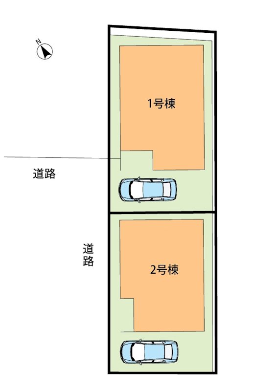 明石市貴崎　第4期　1号地   区画図