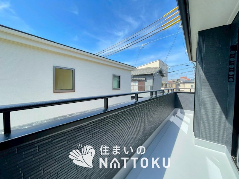 明石市貴崎　第4期　1号地   現地写真（バルコニー）