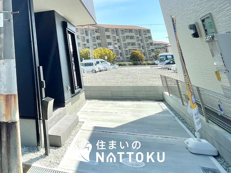 明石市貴崎　第4期　1号地   現地写真（駐車場）