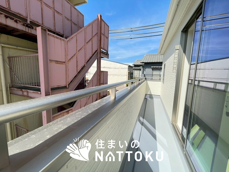 明石市貴崎　第4期　2号地   現地写真（バルコニー）