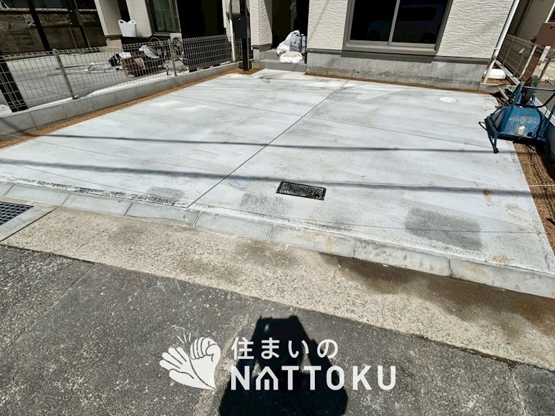 明石市二見町東二見　B号地  現地写真（駐車場）